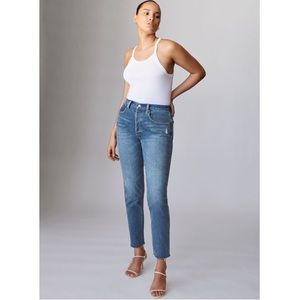 DENIM FORUM The Yoko High Rise Slim 28L Size 29